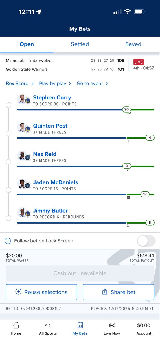 jacecarpenter18's tweet photo. @MCbets__ Appreciate it bro!! Live bet it so I had to modify a little https://t.co/6pysGzmyhG