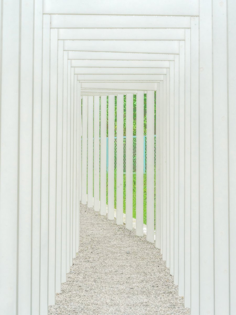 岡山に白い無限鳥居があることは、あんまり知られていない