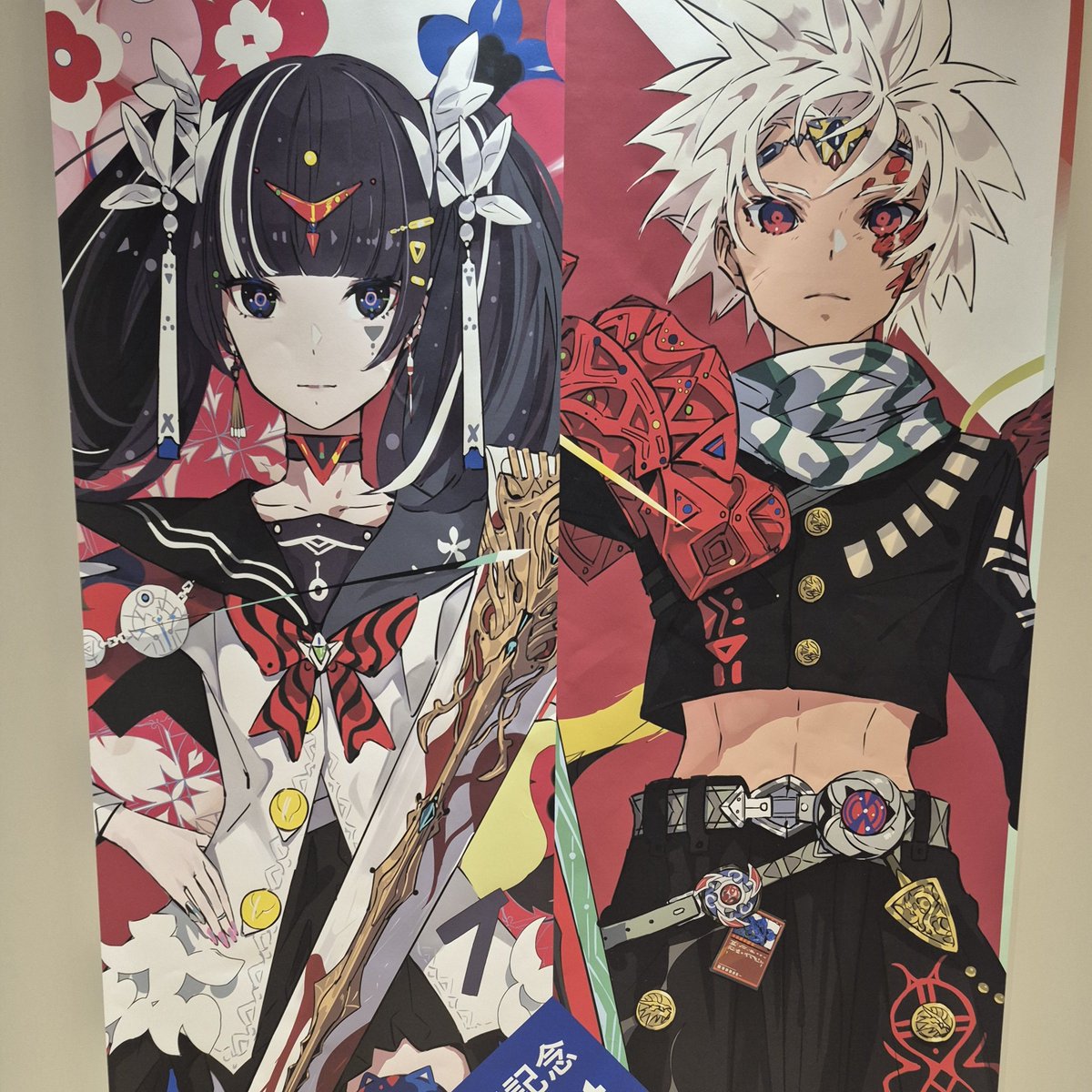 PALOW.さんのサイン会行ってきた！！！ 花譜理芽のキャンバスアートが