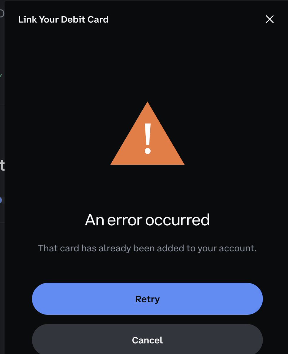 mikespeer's tweet photo. @coinbase @CoinbaseSupport why do you guys always suck? I can't cash out money because it's saying add a card, I add my card and it's already in there like it has been for years. fix your shit my god. https://t.co/HYpwM0CS0A