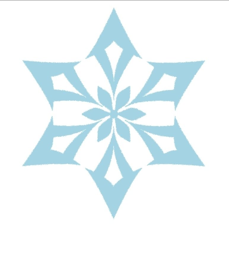 flanring0's tweet photo. The design of the cryo symbol is similae to the arrows of TIME https://t.co/yMCiBc8wcg