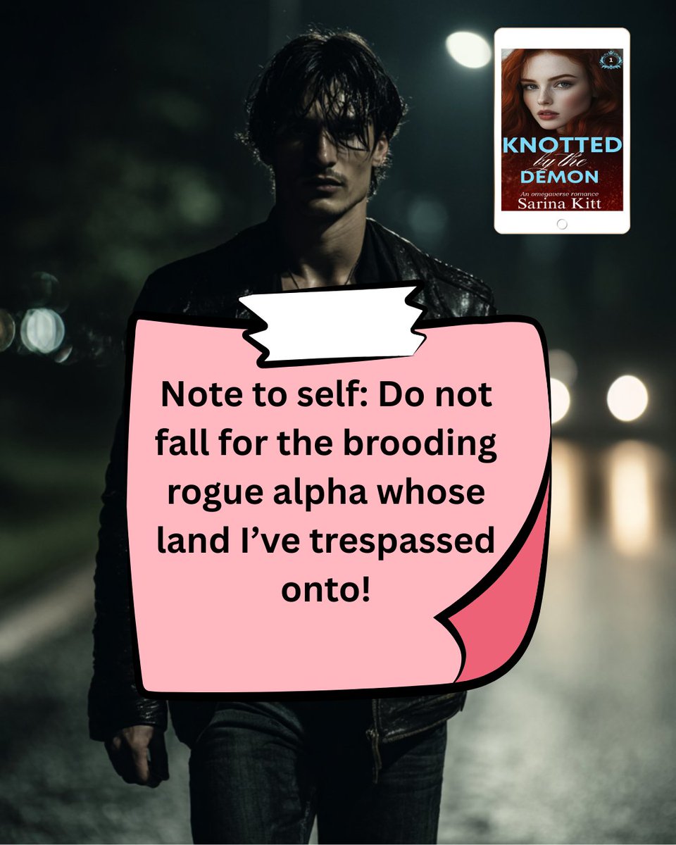 ambertatepa's tweet photo. 💗Spicy Read!💗
I trespassed on his land. Now he refuses to let me go. Knotted by the Demon is available in Kindle Unlimited.
https://t.co/YkvPfoHKJ0
#LetsGetKnotty #OmegaverseRomance #MaleOmega #MMFromance #Booktok https://t.co/eT4JBfafjs