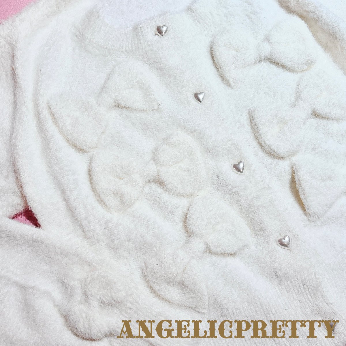 ⋆.˚⊹⁺ꫛꫀꪝ⋆.˚⊹⁺ 𓊆ྀི ふわふわアラカルトリボンニット