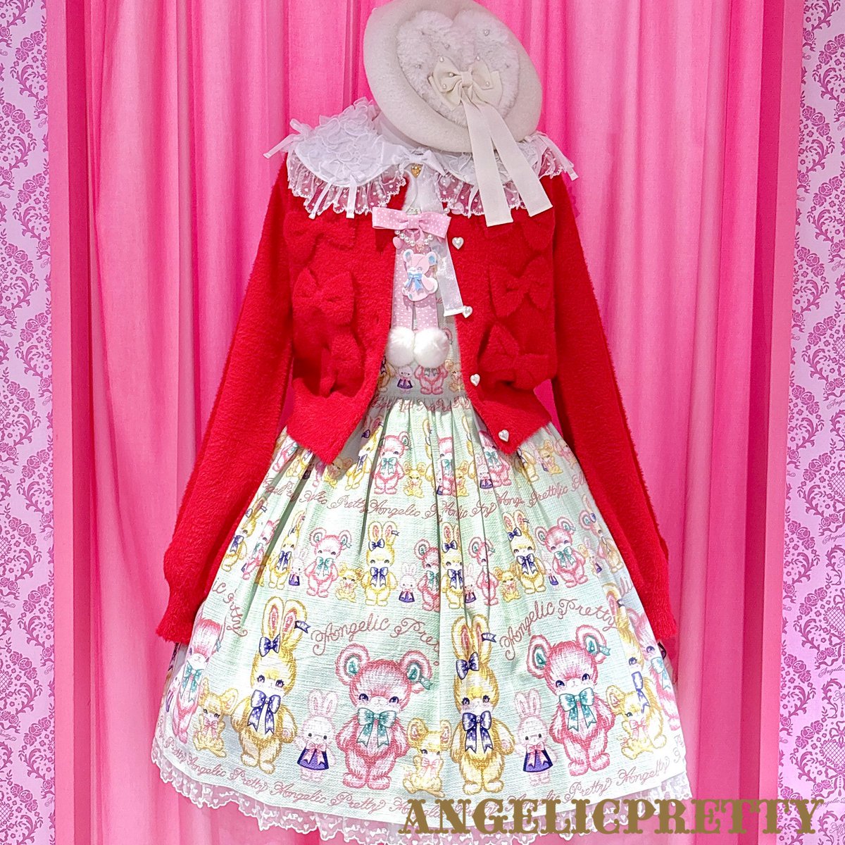Angelic Pretty カーディガン Doll's Knit Cardigan by Angelic Pretty