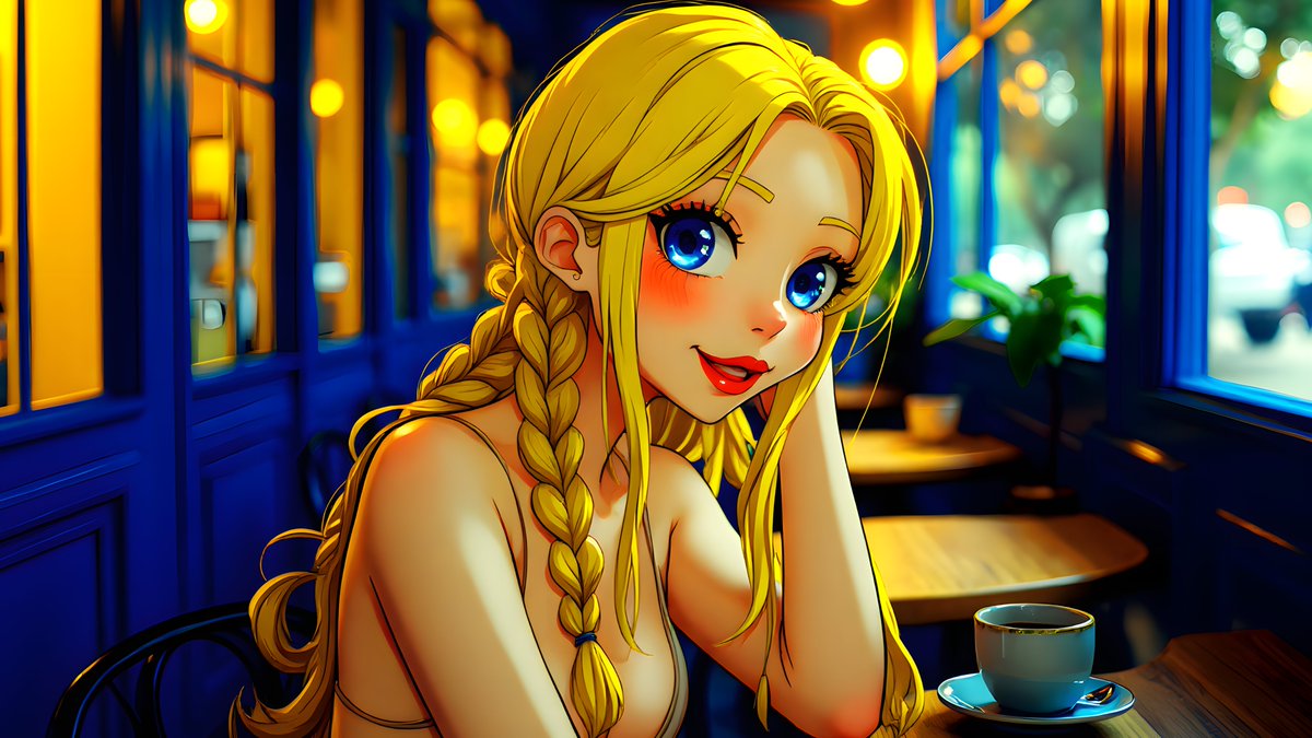 Where Blue Eyes Meet Golden Glows
“A small glow can hold an entire morning.”
#AIart #aiartist #digitalarts #DigitalArtist