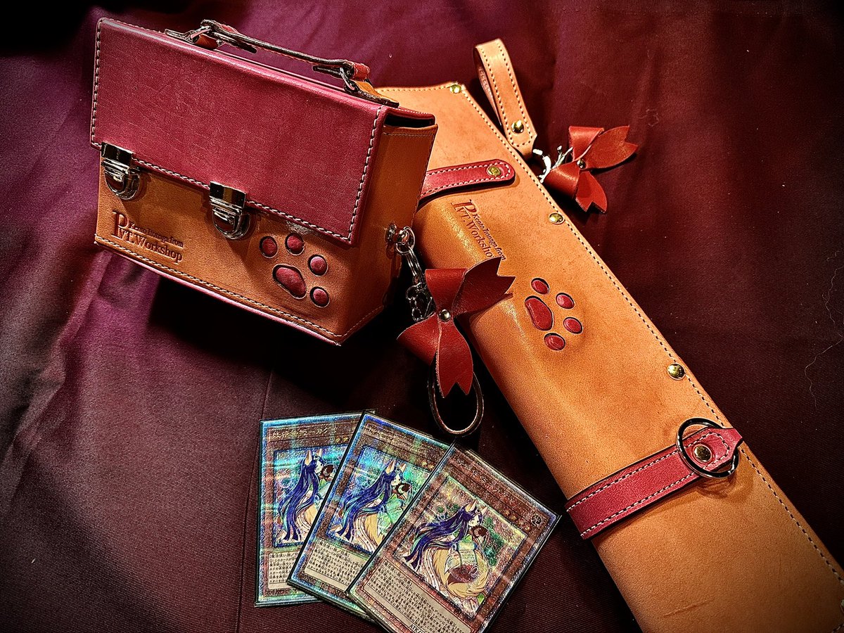 Pvt.W25-DB08 PMB04 極 collection linend 妖精伝姫 image 本革 デッキ