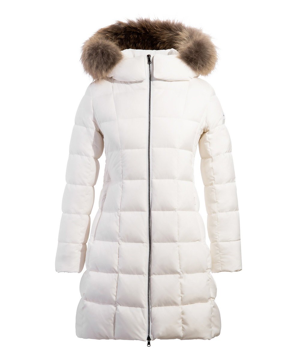 ジルスチュアート♡グレー ファー付きダウンジャケット　田中みな実 ジルスチュアート♡グレー ファー付きダウンジャケット 田中みな実