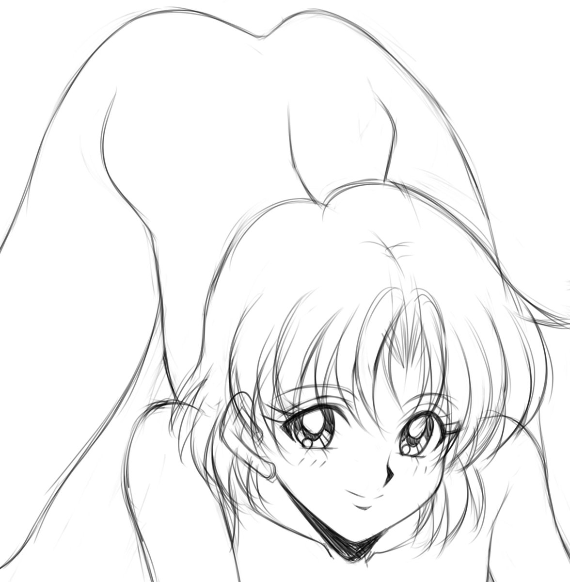 残りのセーラー戦士達ラフ 