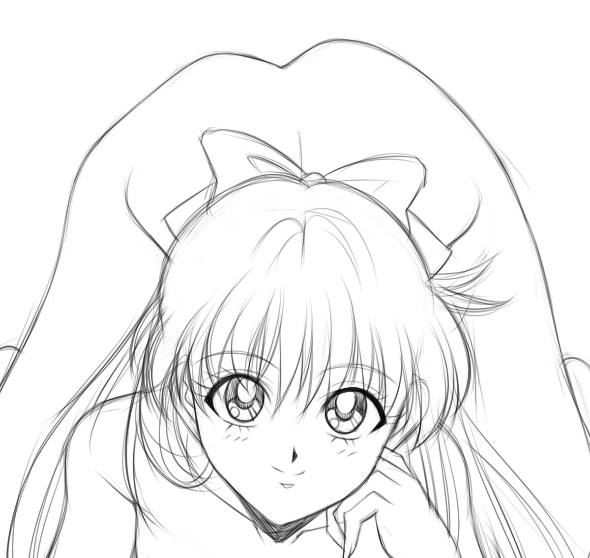 残りのセーラー戦士達ラフ 