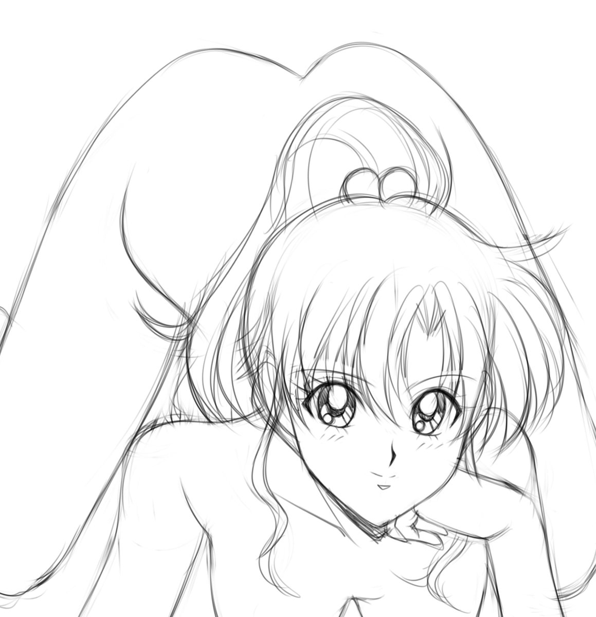 残りのセーラー戦士達ラフ 