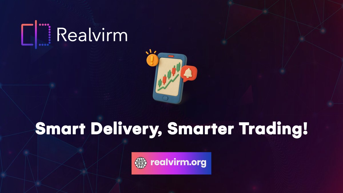 Realvirm's tweet image. ⚡️ Smart Delivery, Smarter Trading!

🧾 With #Realvirm, every transaction auto-generates legal buy-sell &amp;amp; delivery contracts — making asset transfer seamless, compliant &amp;amp; lightning-fast.

$RVM