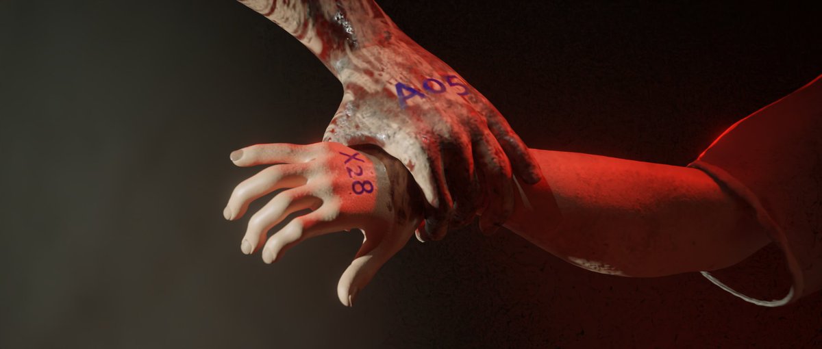 ライティングによるストーリーテリング、という点を意識して作ってみました！

I created this piece with a focus on storytelling through lighting.

#blender #b3d