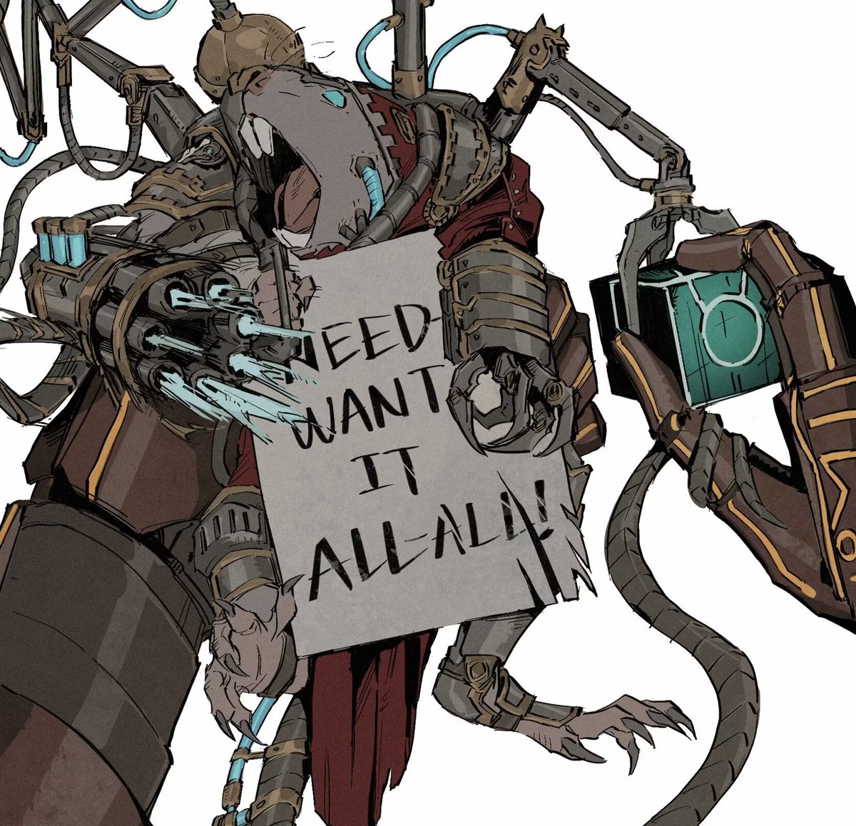 Salllllty_water's tweet image. The thief-rat got captured 😔