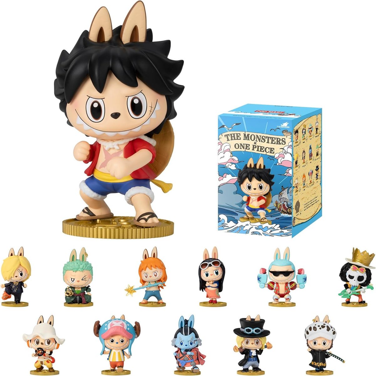 992,ナルト　ワンピース　ハイキュー　MONSTERS For #ONEPIECE & #Naruto fans in US 🇺🇸 : POP MART Blind Box