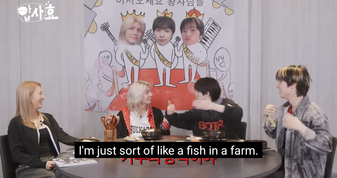 It might be the weird translation effect but i think theyre like strange not in a nayeon funny moments twitter thread way i just dont understand wgat theyre saying Thats ok jungsu can keep the gaon cow fish cattle metaphor yo himself itd none of my business i liked your album😊