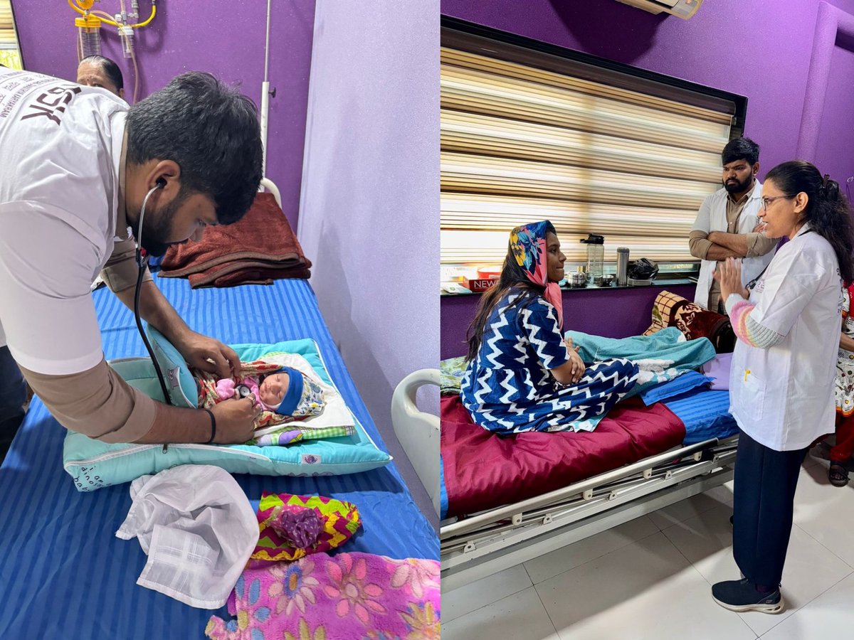 #RastriyaBalSwasthyaKaryakrm 
NEW BORN SCREENING OF 
@ LOVE N CARE HOSPITAL (DELIVERY POINT) BY RBSK TEAM SRC0932, RANDER UPHC. SMC <a href="/GujaratSHRBSK/">Gujarat SH (RBSK) Rashtriya Bal Swasthya Karyakram</a> <a href="/GujHealth/">Gujarat Health</a> <a href="/NHMGujarat/">NHM Gujarat</a> <a href="/MoHFW_INDIA/">Ministry of Health</a> <a href="/MoHFW_GUJARAT/">Ministry of Health</a> #GujHFWDept <a href="/MySuratMySMC/">My Surat</a> <a href="/SuratSmartCity/">SuratSmartCity</a>