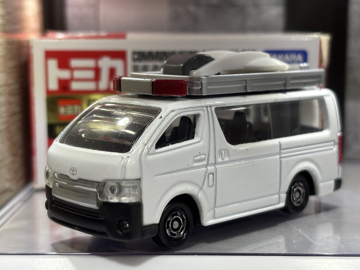 2020年5月発売 2022年8月廃盤 No.107 衛星通信車 ベースはハイエース