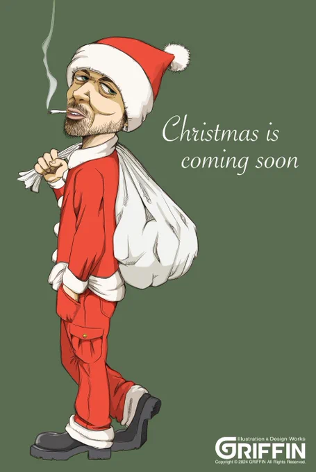 #Xmas月間なので新作の前に過去絵を上げていく 無題