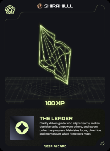 Look at the Nesa Card I got