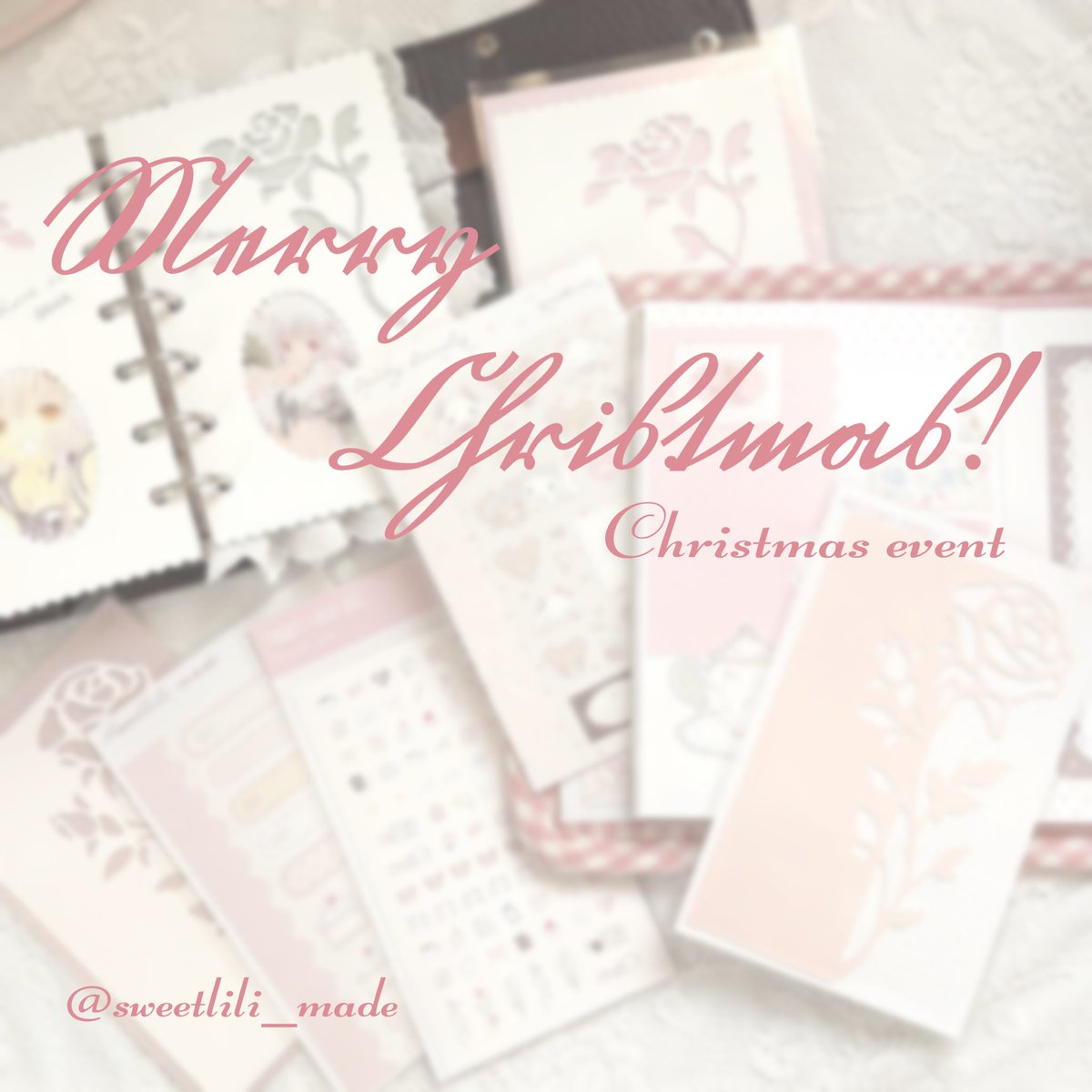 sweetlili_made's tweet image. 🎁크리스마스 이벤트★☃️
크리스마스 겸 2000팔 기념 소소한 이벤트입니다! ♪(๑ᴖ◡ᴖ๑)♪

#rt 추첨 한 분, #rt+ #follow 추첨 한 분
총 두 분께 스위트리리의 제품들을 보내드려요♡