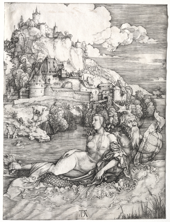 The Sea Monster #artbots #dürer