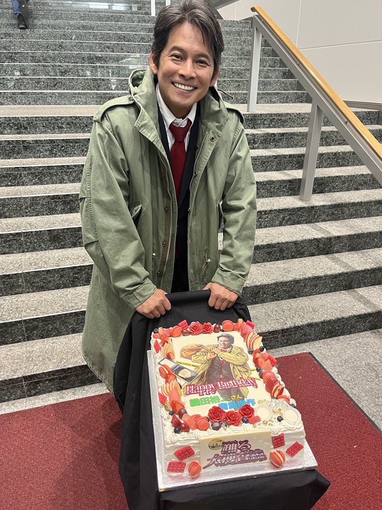 織田裕二さん。 🎉🎂ʜᴀᴘᴘʏ ʙɪʀᴛʜᴅᴀʏ︎︎🎁🎊 来年楽しみにして