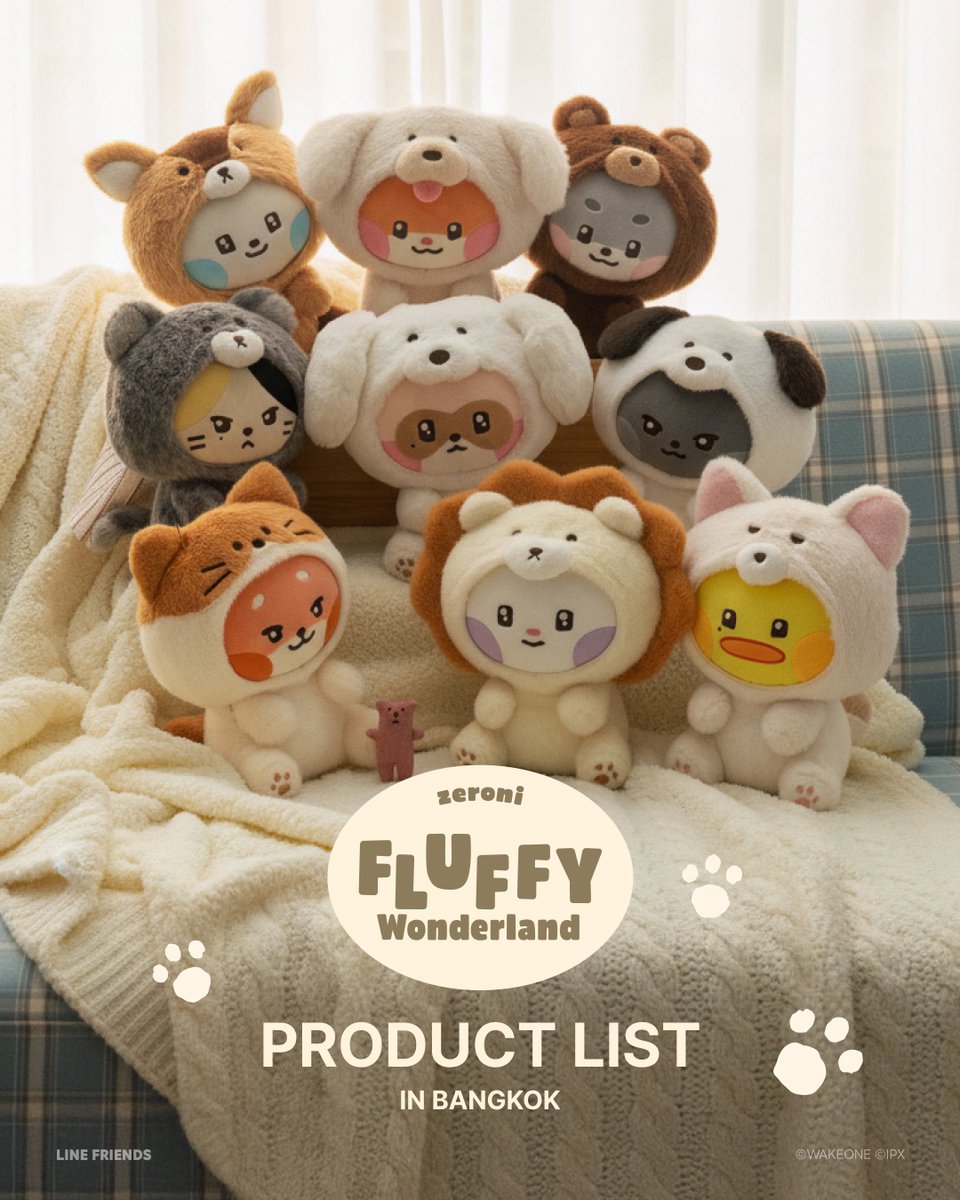 KPOPMERCH_POPUP's tweet photo. zeroni FLUFFY Wonderland POP-UP in BANGKOK

A magical time for ZEROSE is about to begin!

zeroni FLUFFY Wonderland POP-UP✨

📢 รายการสินค้า
📢 MERCH LIST

🗓️ 16 December 2025 (Tue) - 31 December 2025 (Wed)
🕓 10:00 - 22:00(UTC+7)
📍 KPOPMERCH Store, Atrium Zone, centralwOrld 5F

#ZEROBASEONE #ZB1 #제로베이스원
#zeroni #제로니팝업 #zeronipopup