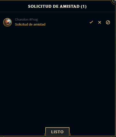Que no te voy a aceptarrrrr para de mandar solicitudes XD!