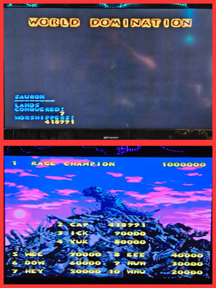 Primal Rage was a fine fighting game, but the move combinations were kind of wonky. They would be fine in the arcade, but aren't good on a controller. I didn't get the best ending because I only beat the game on medium, but I'm fine with that. #JustBeatIt
