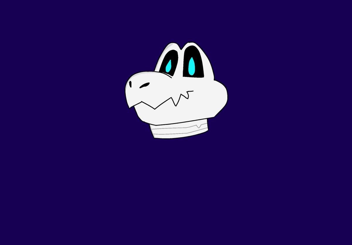 Wanted to make a remake drawing of the giant dry bones <a href="/Himbones/">Bones</a>