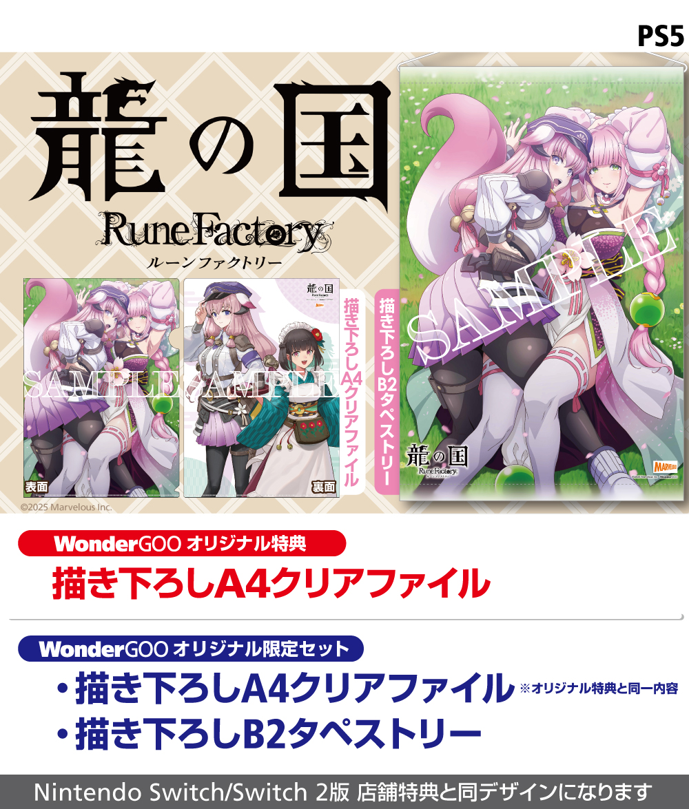 🎮予約受付中】 2026年2月13日発売 PS5『龍の国 ルーンファクトリー