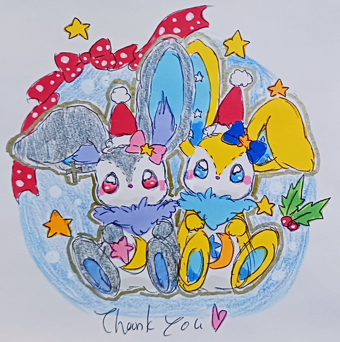 Post by ユメミルうさぎ＊プレゼント企画中 on X: 🐰🎄🐰🩷