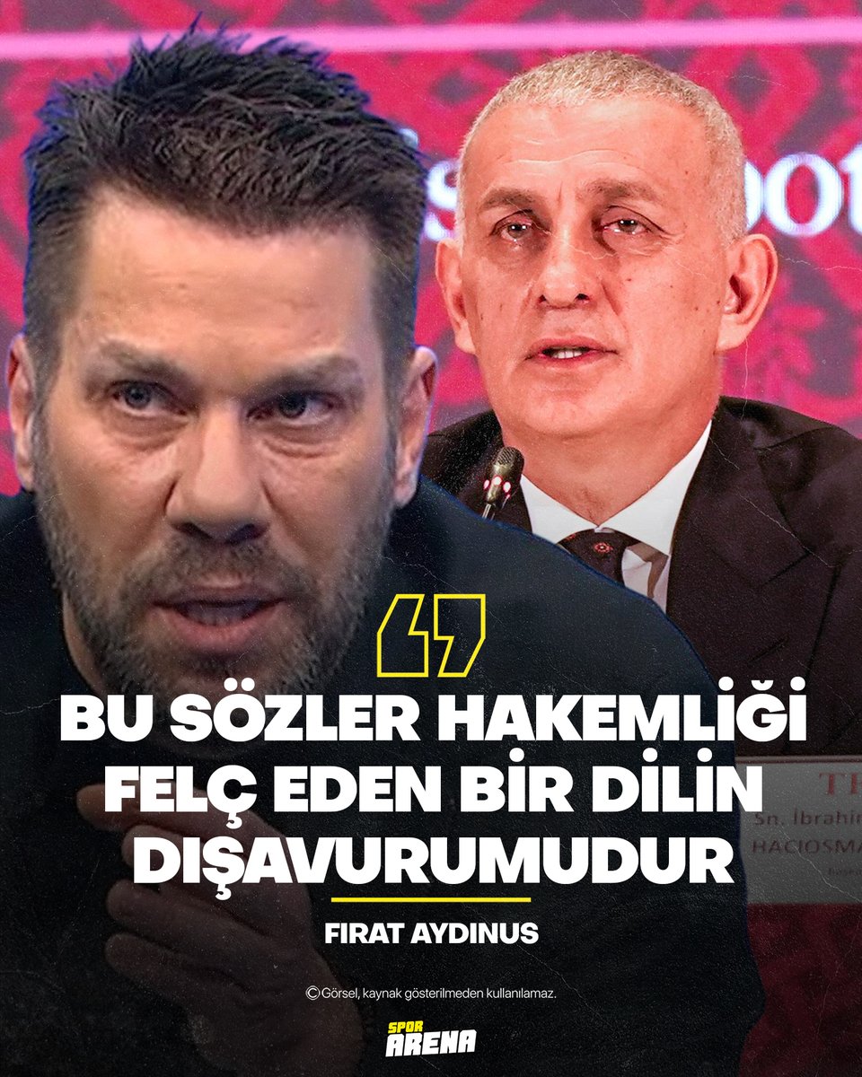 sporarena's tweet photo. ✍️ Fırat Aydınus (@firataydinus) : Sahadaki hata 'insani', 'VAR'daki suçlu! O zaman at topu 'VAR'a gitsin

"'Hakem arkadaşların sahadaki insani hatalarını kabul ediyorum ama VAR’daki hataları kabul etmiyorum. Çünkü VAR’da seyrediyorsunuz. Orada sağlıklı karar almak zorundasınız.'

TFF Başkanı İbrahim Hacıosmanoğlu’nun göreve geldiğinden bu yana sürekli tekrarladığı bu cümle, masum bir eleştiriden çok daha fazlası. Bu söylem, hem sahadaki hem de VAR’daki hakemleri açık şekilde hedef alan, onları psikolojik baskı altına sokan ve en tehlikelisi de karar mekanizmasını felç eden bir algıya dönüşmüş durumda."

📰 Yazının tamamı için:  https://t.co/KZiq52wFM0