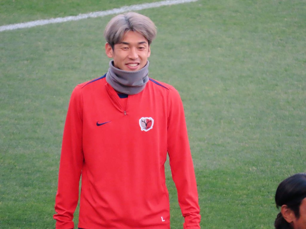 鹿島アントラーズ　支給品　実着用　大迫勇也　長袖 鹿島アントラーズ大迫勇也選手支給品長袖ピステ