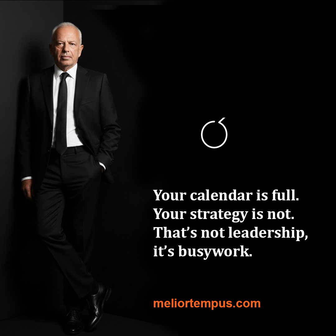 Triadafillidis's tweet photo. The most dangerous addiction for CEOs isn’t growth.

It’s being busy and feeling important.

#meliorTempus #antigrowth #curatedgrowth #CEO #founders #executives #leadership #BusinessStrategy https://t.co/mwbw02Itor