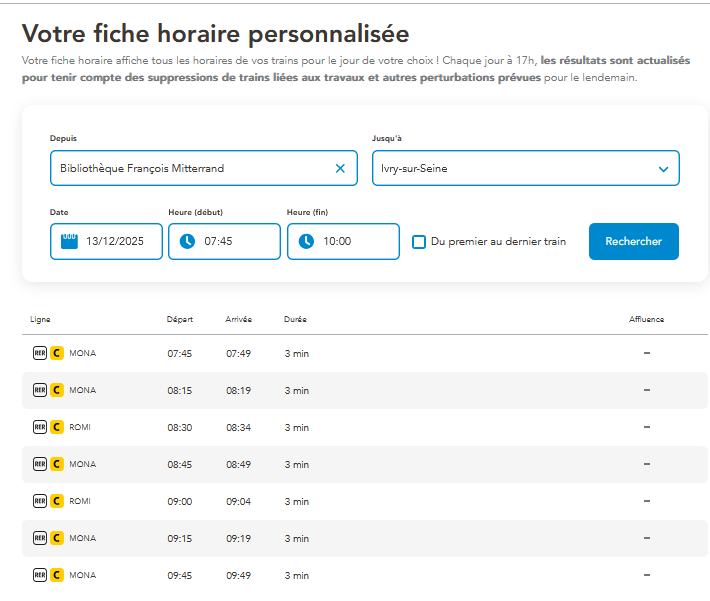 RER C tweet media