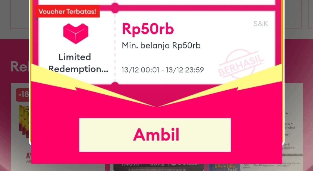 xkode06's tweet photo. [Restock] Diskon 50rb, Minbel 50rb

https://t.co/ypczKp2DrA https://t.co/IdMohLIPFx