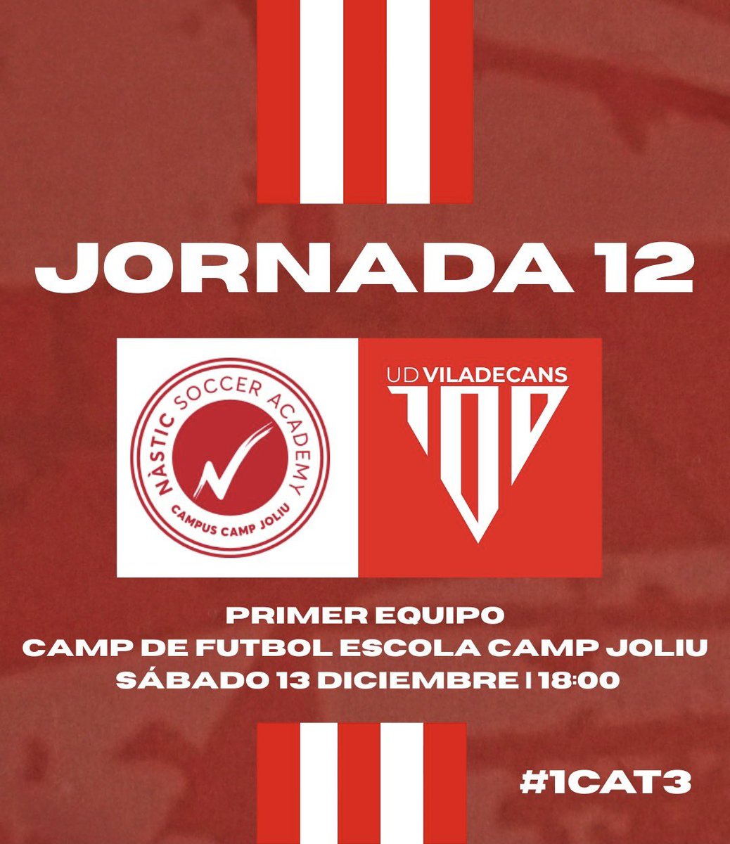 “Cada jornada es una oportunidad para crecer como grupo.” Seguimos #1cat