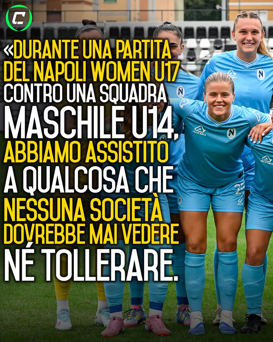 Durante la partita di campionato tra Napoli Women U17 e Don Guanella maschile U14 (nella prima parte di stagione, le giovanili della femminile napoletana giocano contro le selezioni maschili per carenza di avversarie) si è verificato un fatto increscioso. Le ragazze sono state