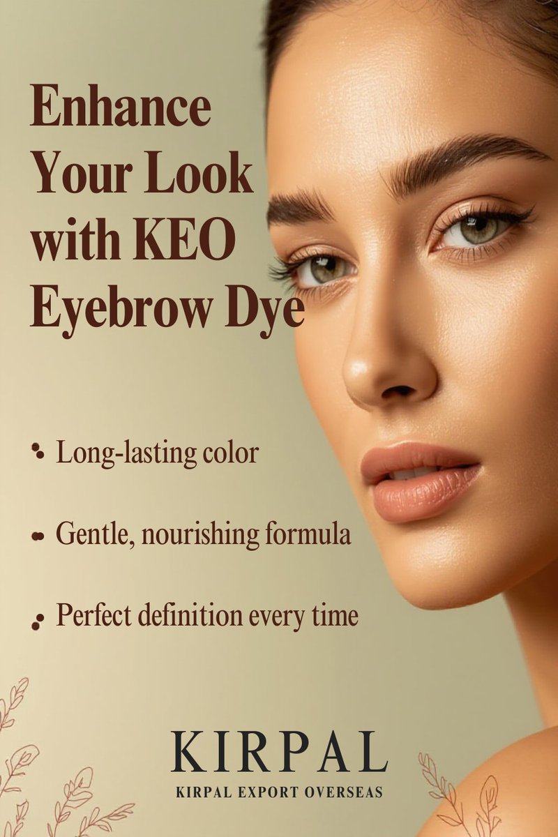 EyebrowsColors's tweet photo. Looking for reliable eyebrows dye manufacturers? Choose suppliers that follow strict quality standards, consistent pigmentation, and safe formulations for professional use. #EyebrowDye #CosmeticManufacturing
Click Here - https://t.co/hyIJIkvFYr https://t.co/cg73avwucW