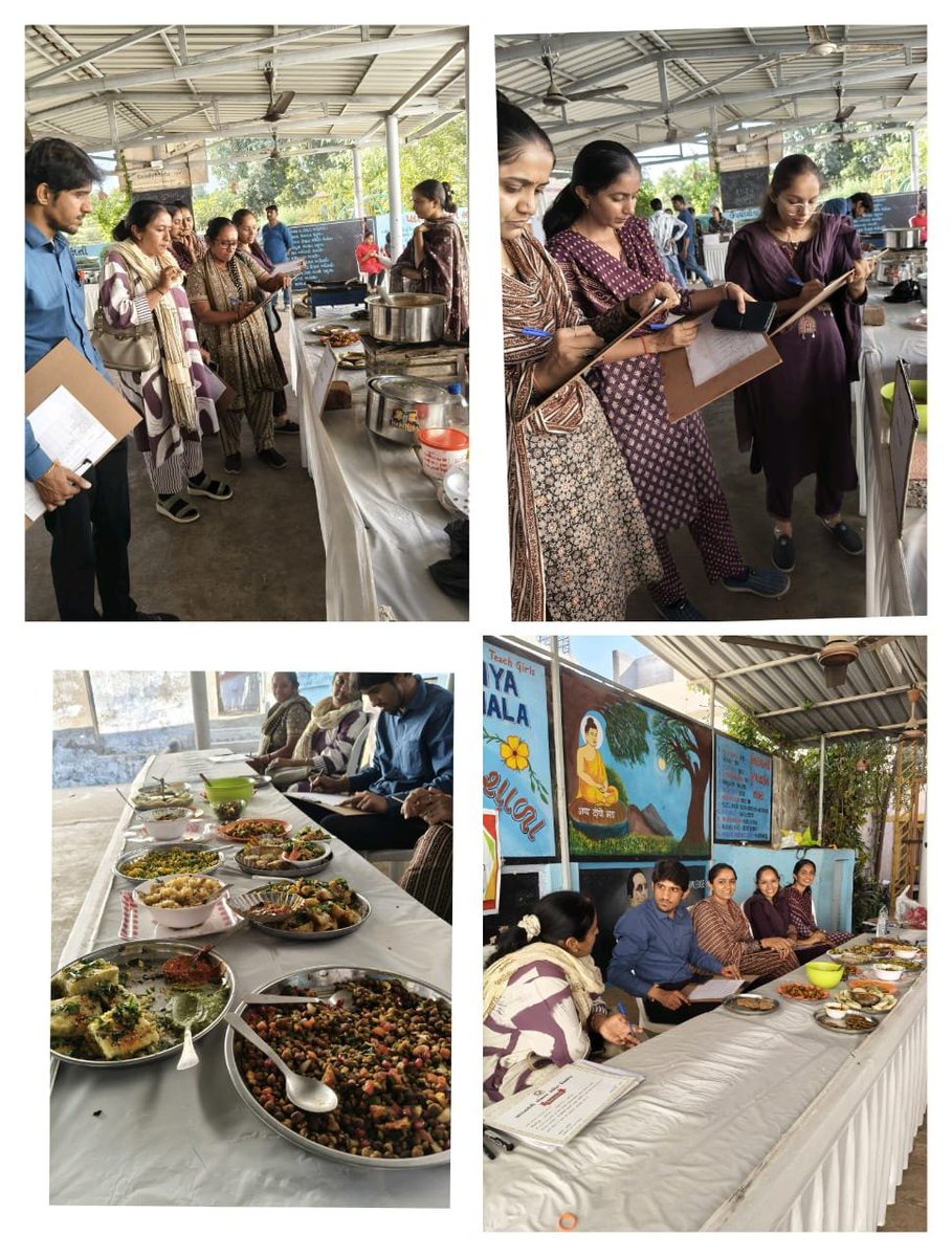 Bhachau taluka cooking competition held at Bhachau primary Kanya shala on 13/12/2025.