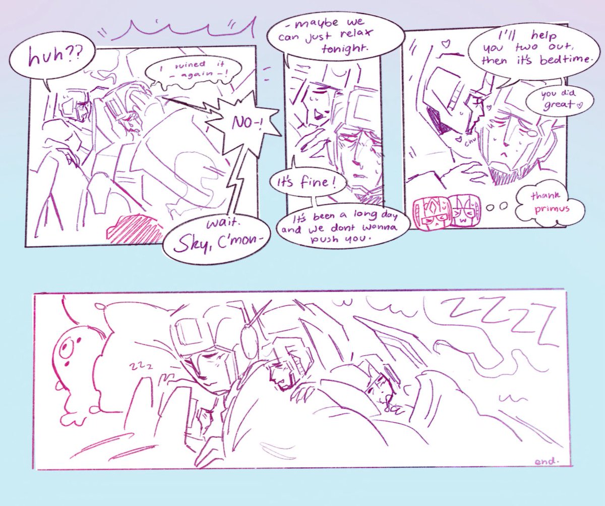 milkyhorns's tweet photo. Skyfire gets overstimulated - TC helps defuse! ☁️ https://t.co/E8EmwkBLmd