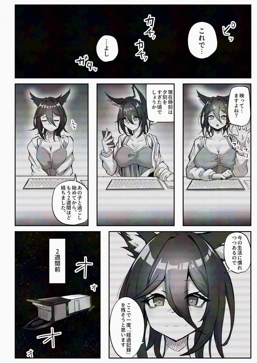 【R18/スタレ/異種姦/C107サンプル】 
放浪中の停雲に『ナニカ』が届いた 