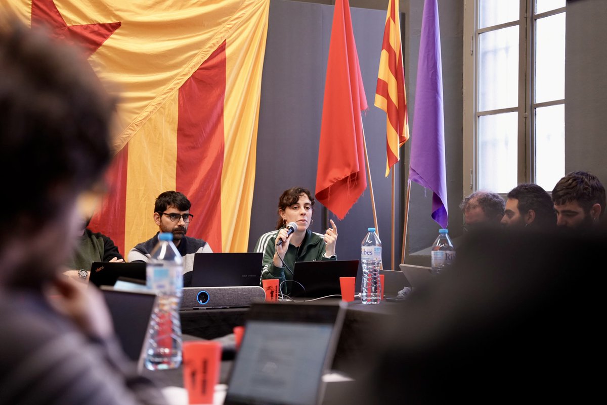 ✳️ Avui ens reunim la Mesa Nacional, màxim òrgan de direcció política de la CUP a Manlleu

Debatem sobre l'actualització del Reglament Estatutari de Règim Intern, de l'activació de sectorials, així com de la continuïtat i actualització de campanyes