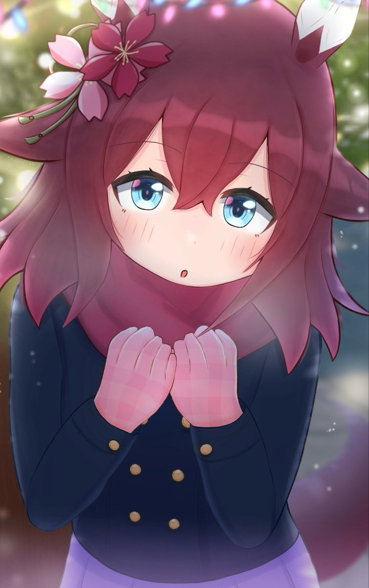 チヨちゃん クリスマスが来るね #ウマ娘 #サクラチヨノオー