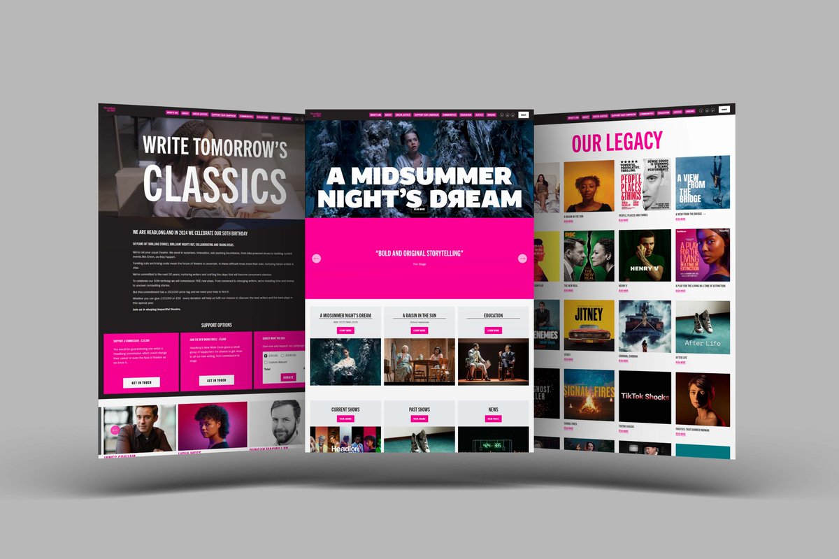 Elijah22915's tweet image. I designed a responsive Squarespace website for a theatre company that is modern, intuitive, and allows audiences to seamlessly explore productions, purchase tickets, and access valuable resources about upcoming performances and events.
#Webdesigner #webdevtutorials