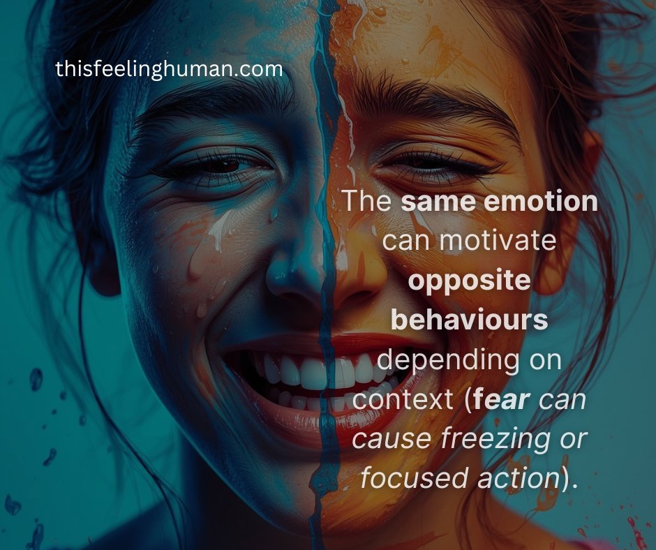 Nothing is wrong with your emotions. 🔥

The same feeling can shut you down in one moment
and help you act clearly in another.

When you stop fighting emotions and start understanding them, they turn into information instead of obstacles.

Pause. Notice. Respond — don’t react.