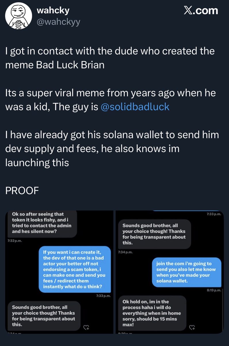 BadLuckBrian.eth tweet media