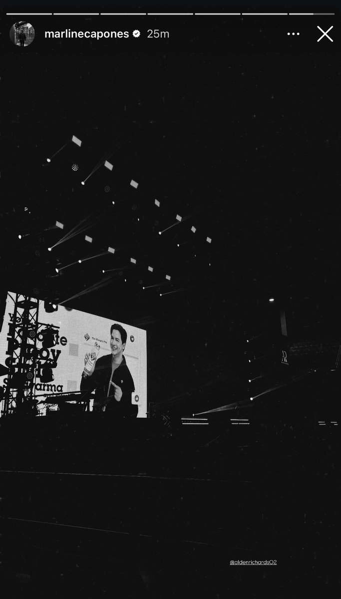 Marline supporting Alden 🫰
#ARXVALDEN15
#ALDENRichards
ALDENxATeam MovingForwARd