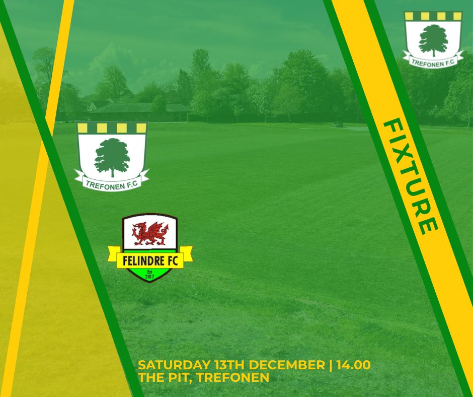 Trefonen FC 💛💚 tweet media